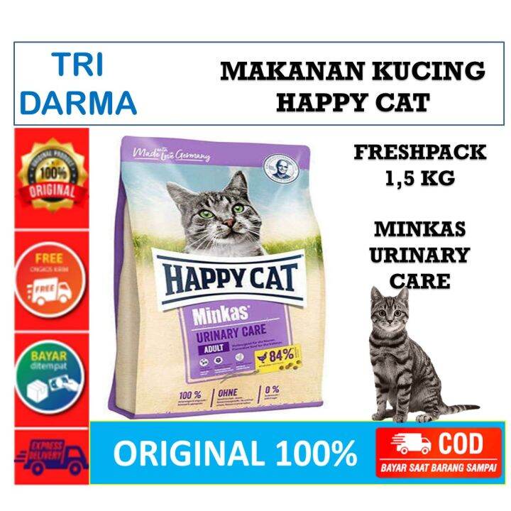 Makanan Kucing Happy Cat Urinary: Dukungan Alami untuk Kesehatan Saluran Kemih Kucing