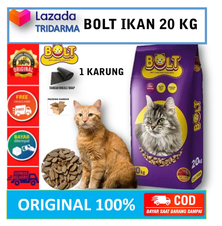 Panduan Lengkap: Memilih Makanan Kucing Bolt 1 Karung yang Tepat