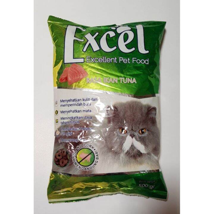 Makanan Kucing Excel 500 Gram: Solusi Nutrisi Optimal untuk Kucing Anda