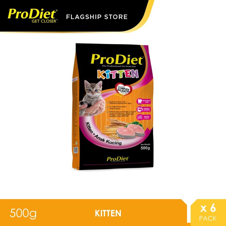 Makanan Kucing Prodiet Kitten: Nutrisi Alami untuk Pertumbuhan Optimal