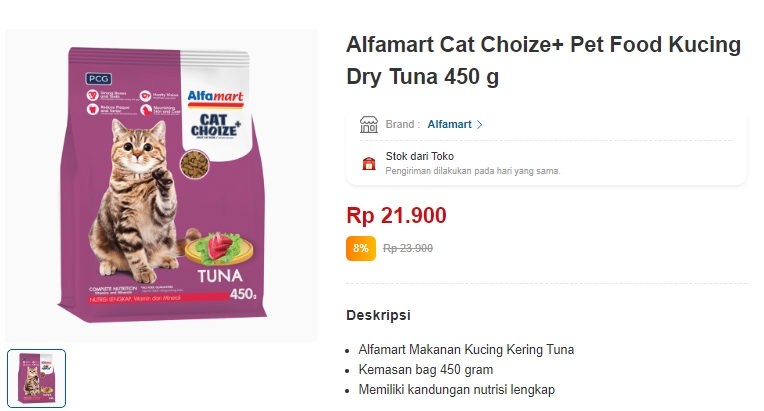Memilih Makanan Kucing Terbaik di Alfamart: Panduan Lengkap