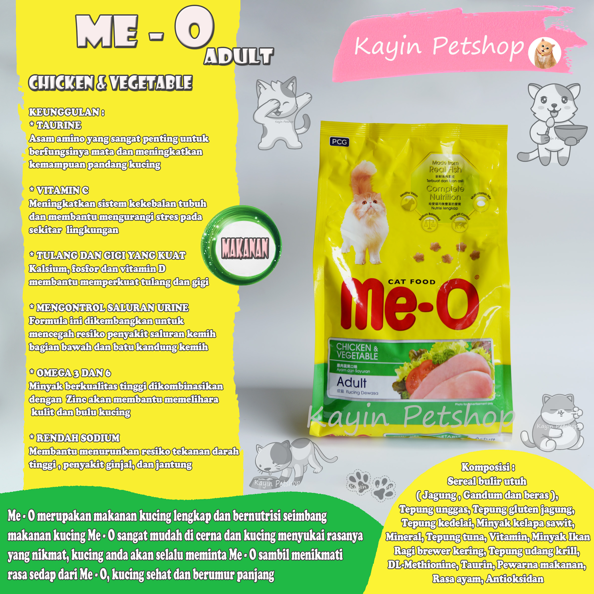 Kelezatan Alami untuk Kucing Kesayangan: Mengenal Makanan Kucing Meo Rasa Tuna