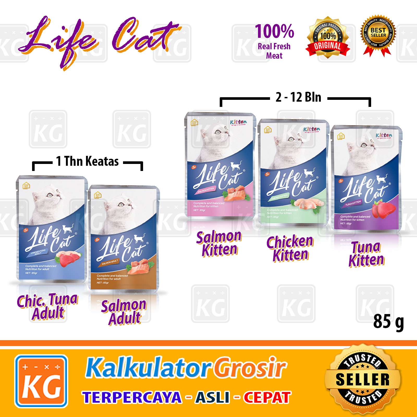 Makanan Kucing Basah Life: Pilihan Alami untuk Kesehatan Optimal