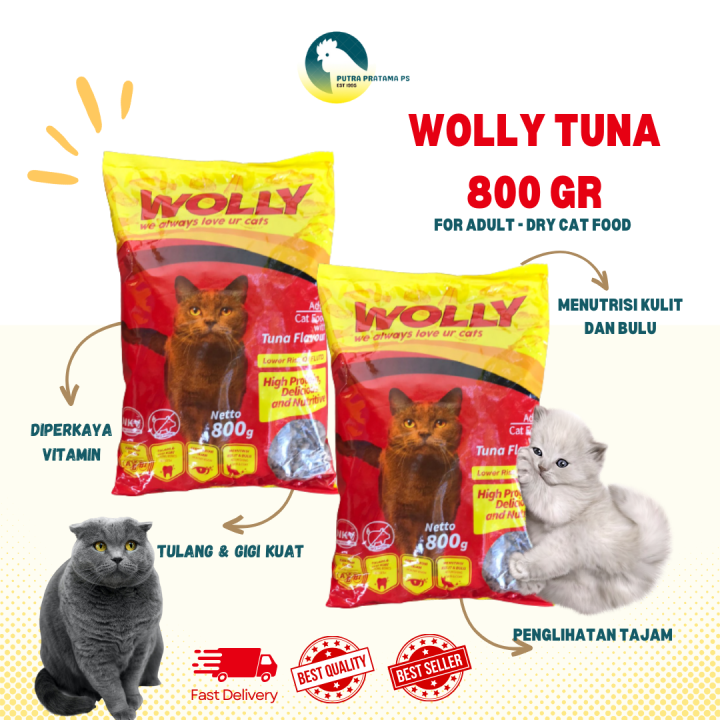 Makanan Kucing Wolly: Nutrisi Lengkap untuk Kucing Kesayangan Anda
