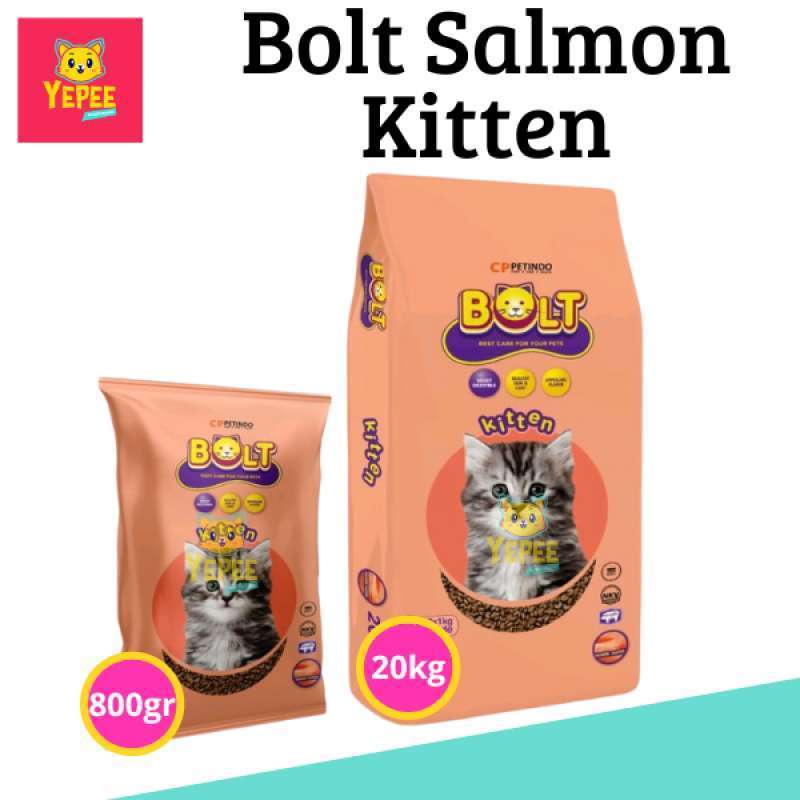 Makanan Anak Kucing Bolt: Nutrisi Optimal untuk Tumbuh Kembang
