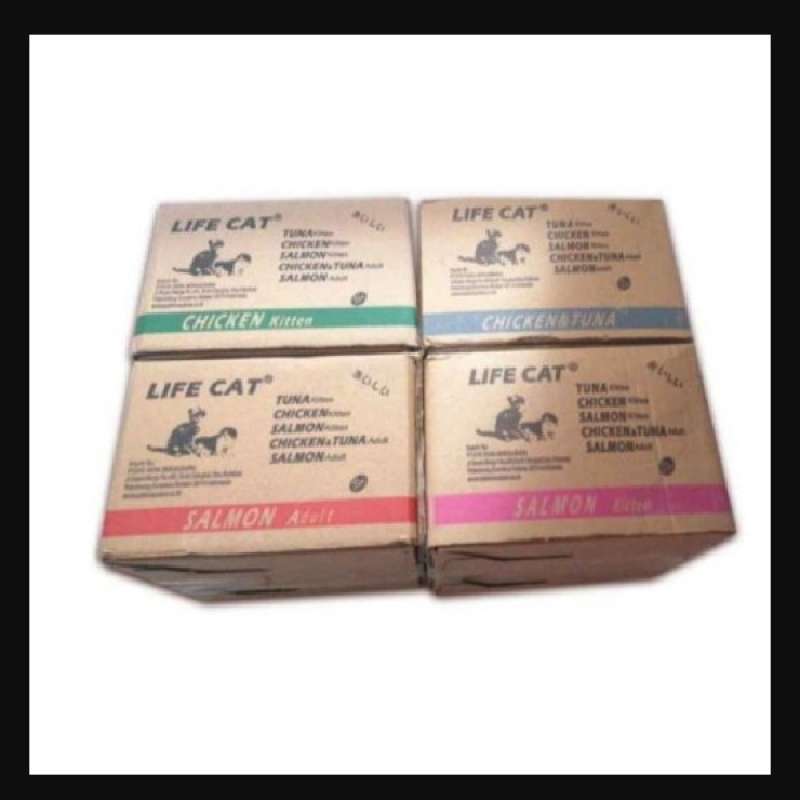 Makanan Basah Kucing Life Cat: Nutrisi Lengkap untuk Kesehatan Optimal