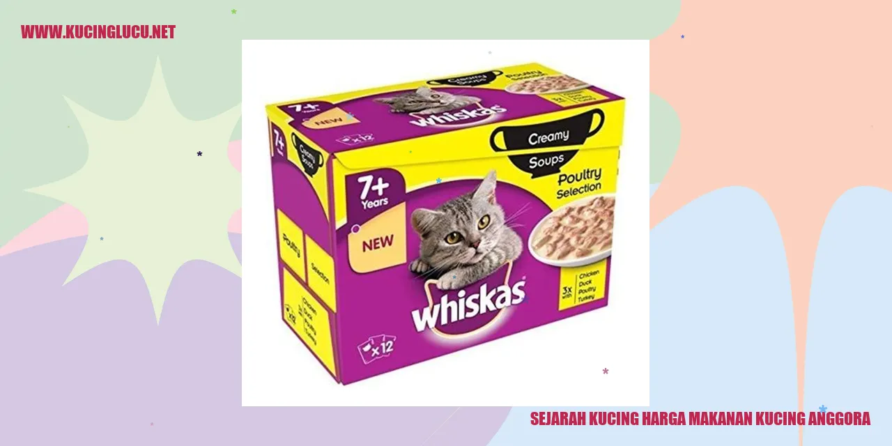 Panduan Harga Makanan Kucing Anggora: Nutrisi Berkualitas untuk Si Cantik Berbulu Panjang